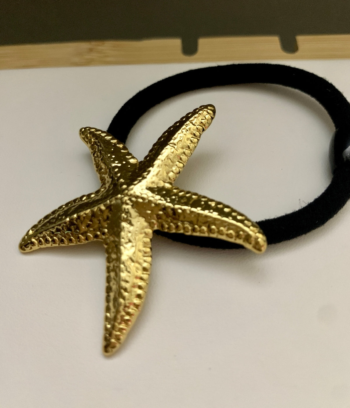 Gold Plated Marine Hair Tie