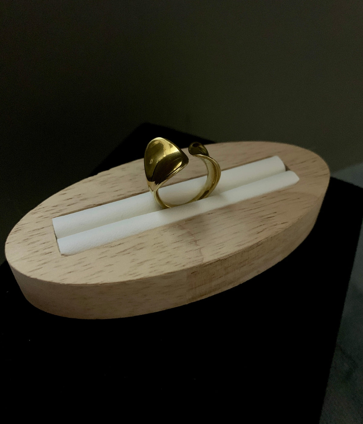 Modern Gold Plated Split Ring For Female