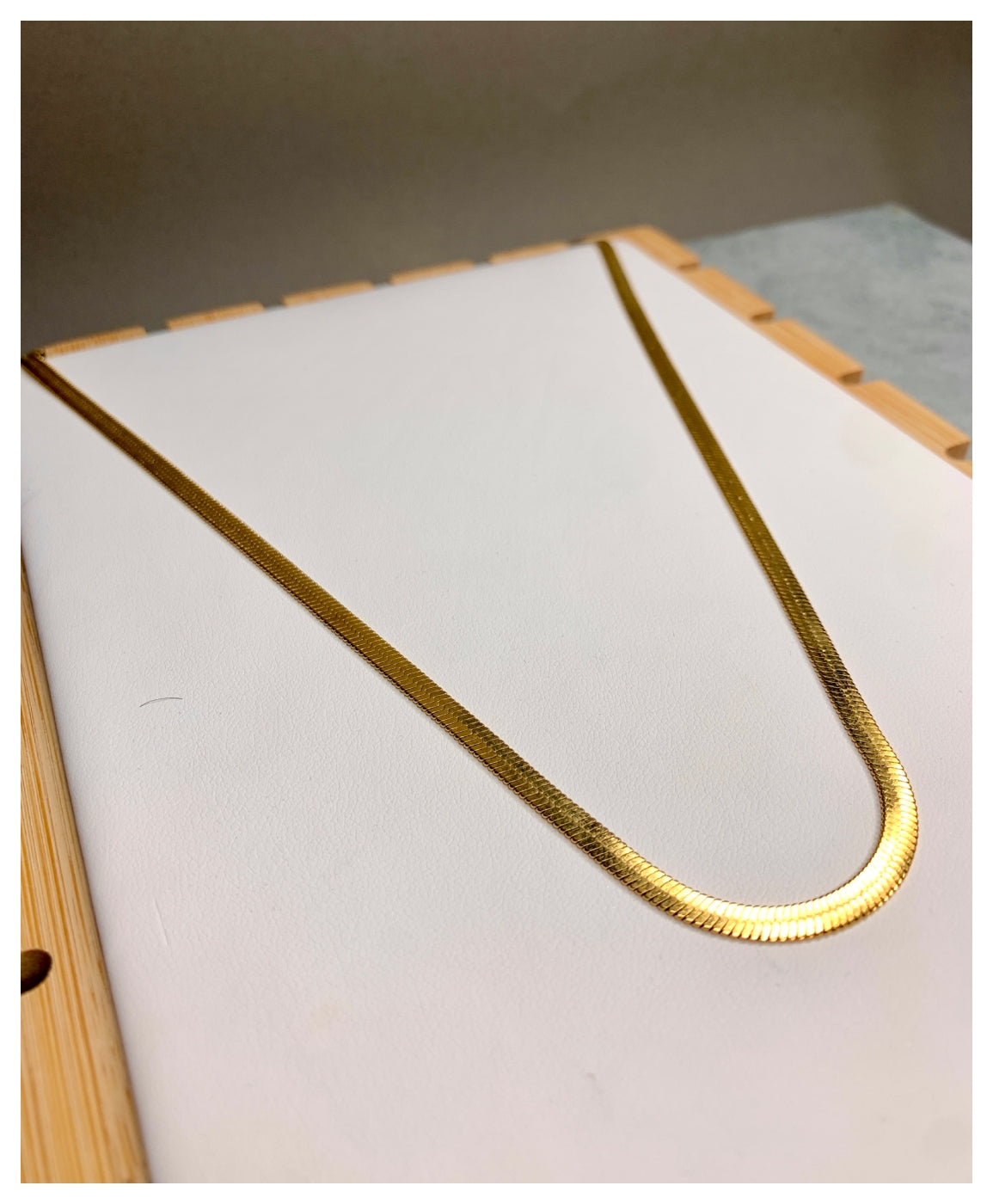 Premium Golden Trail Snake Chain
