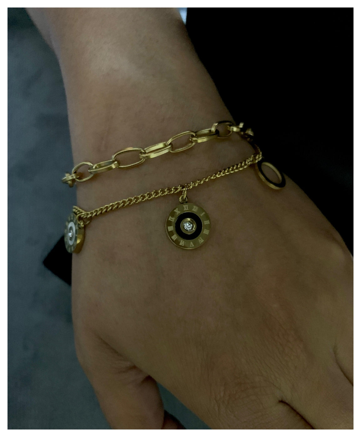 Roman Stainless Steel Bracelet