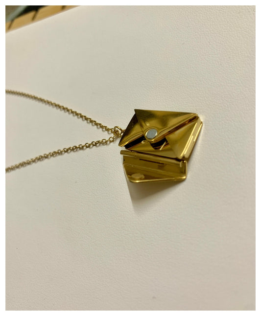 Romantic Envelope Pendant For Couple