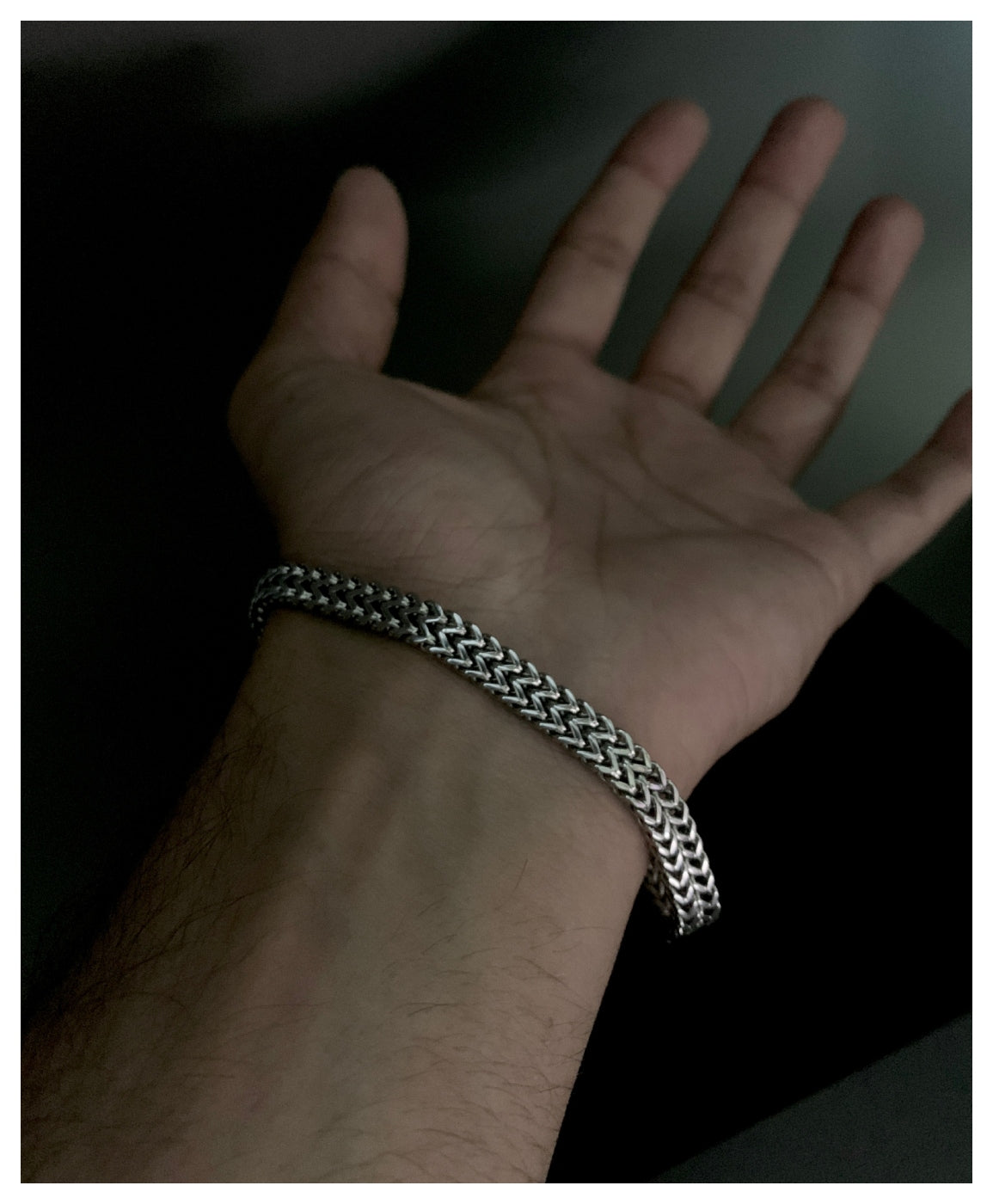Stainless Steel Link Chain Bracelet For Men