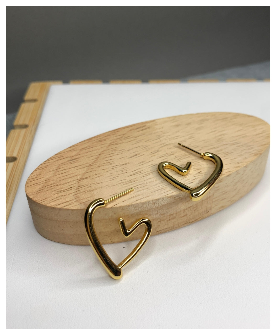 Stylish Darling Hearts Hoop Earrings