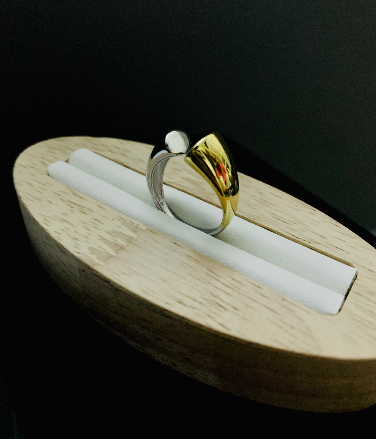 Twist Stainless Steel Ring For Female