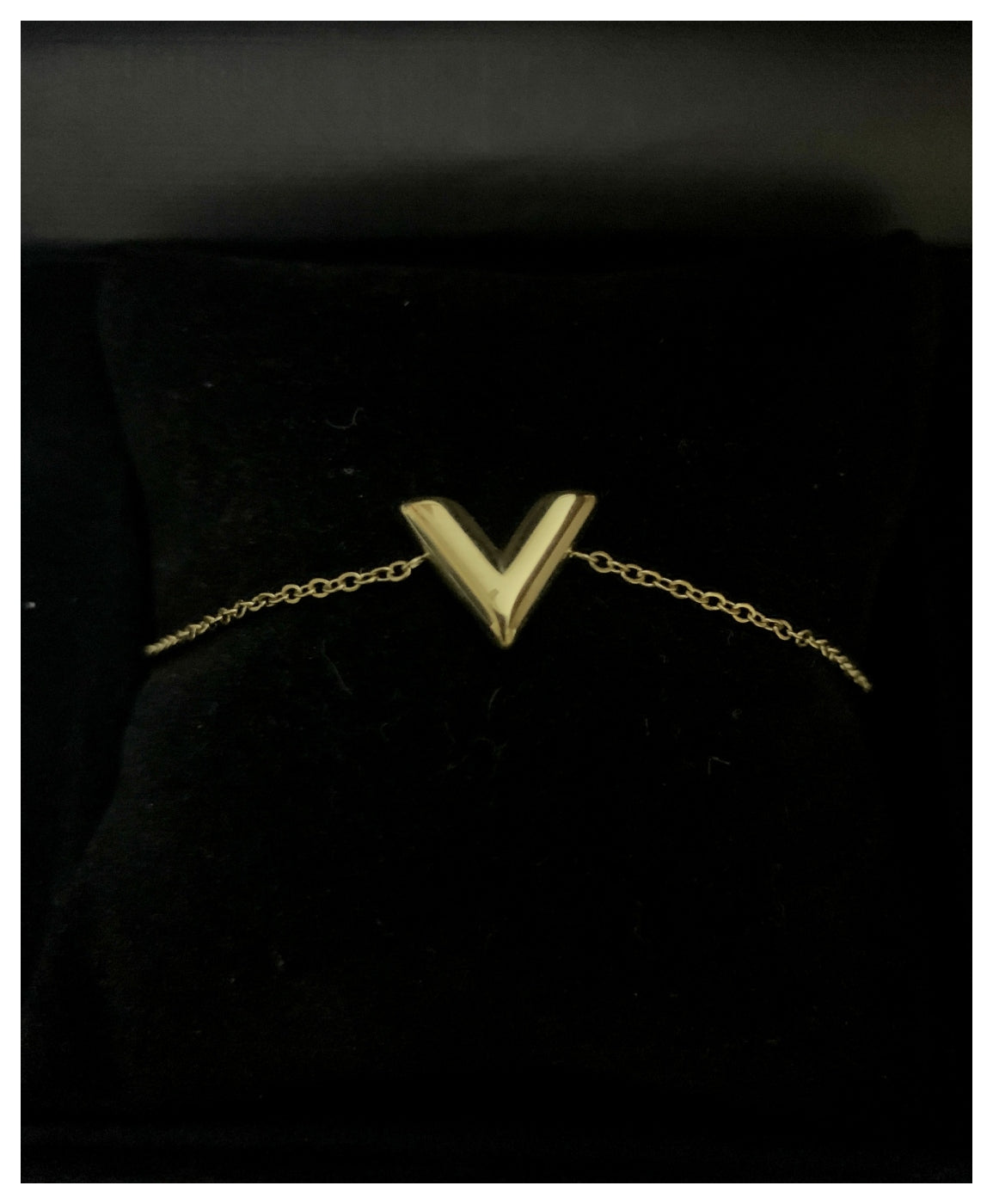 Stylish V-Shape Stainless Steel Bracelet
