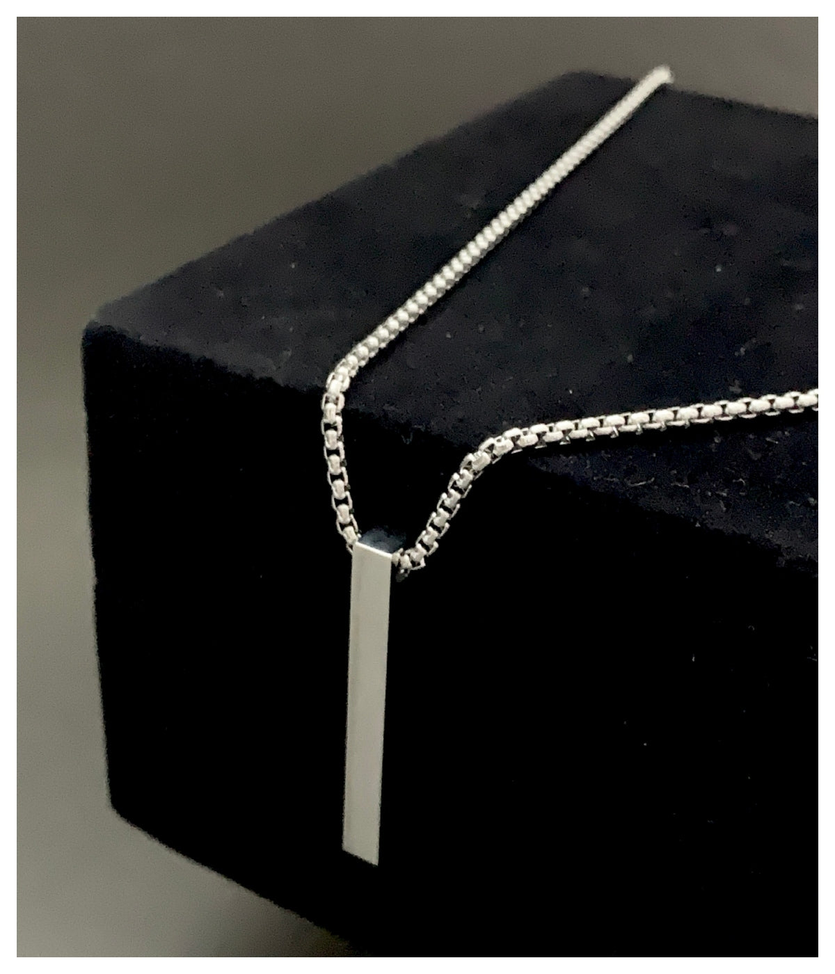 Silver Charm Stainless Steel Chain Pendant For Men