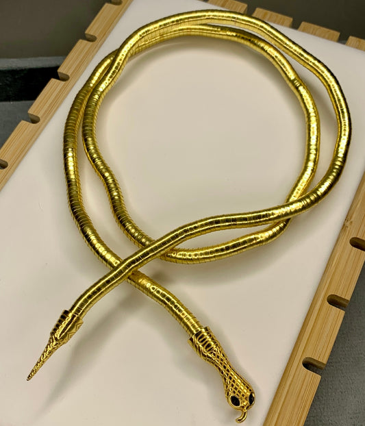 Bendable 2 in 1 Snake Necklace and Bracelet