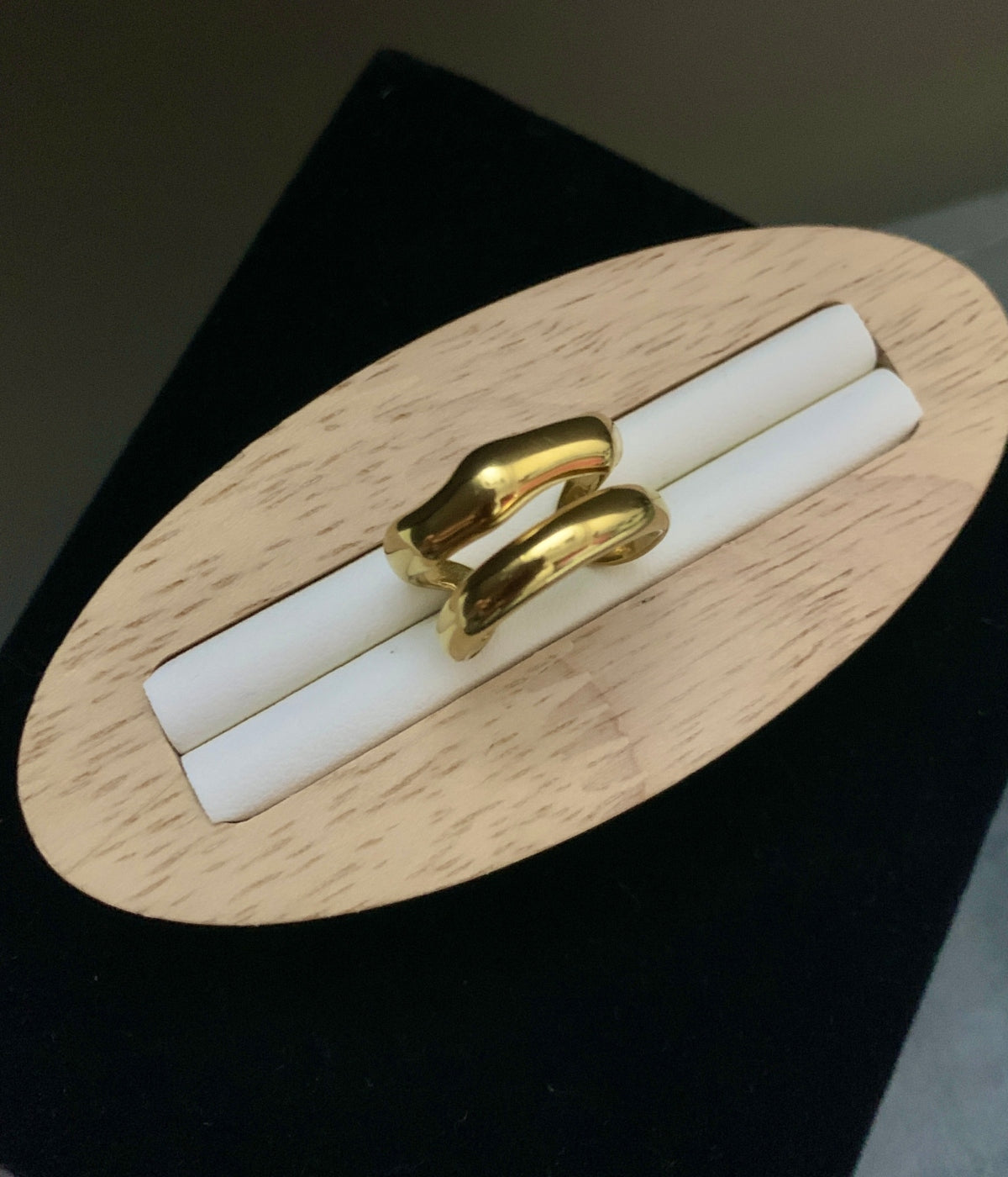 Double Layer Golden Ring