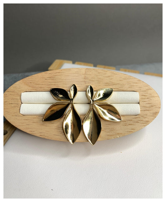 Leaf Stud Earrings