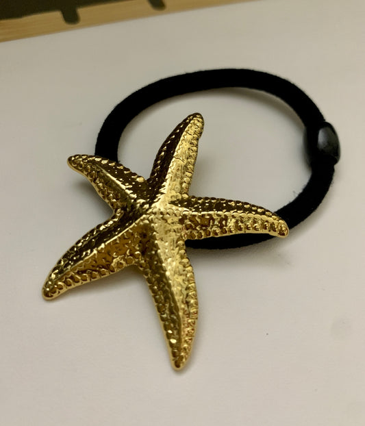 Gold Plated Marine Hair Tie