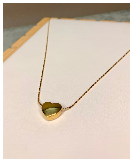 Heart of Eternity Stainless Steel Pendant