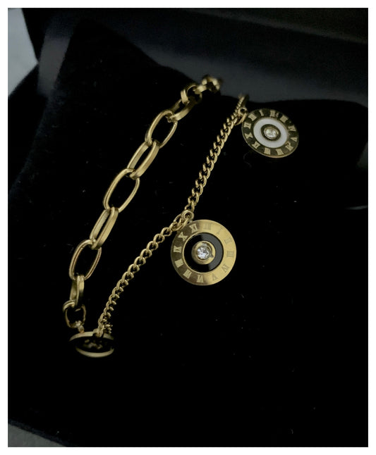 Roman Stainless Steel Bracelet