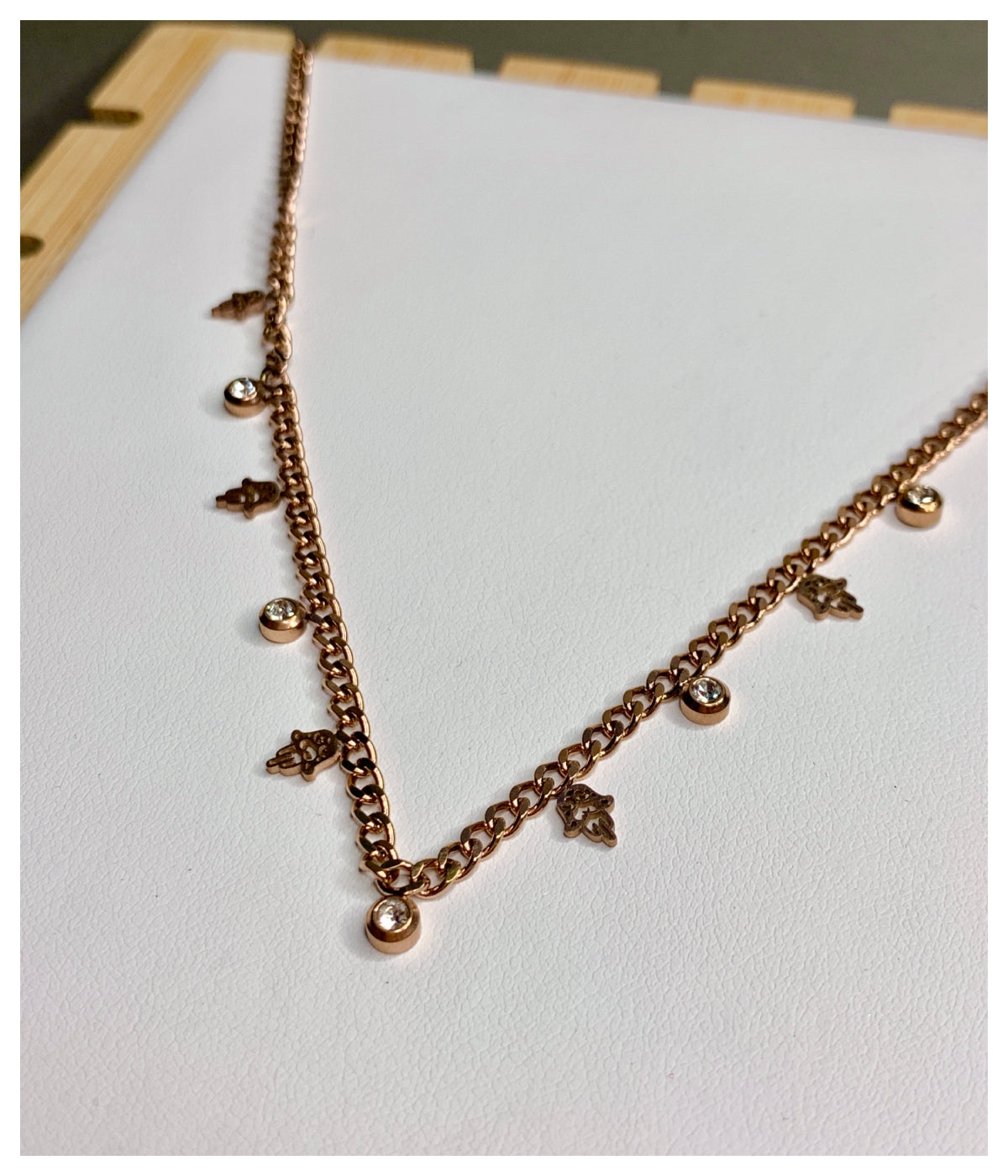 Rose Gold Plated Cuban Link Necklace