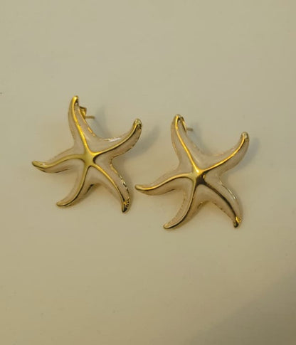 Statement Starfish Studs Earrings