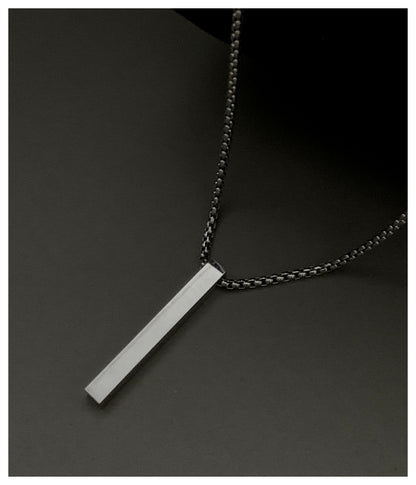 Silver Charm Stainless Steel Chain Pendant For Men